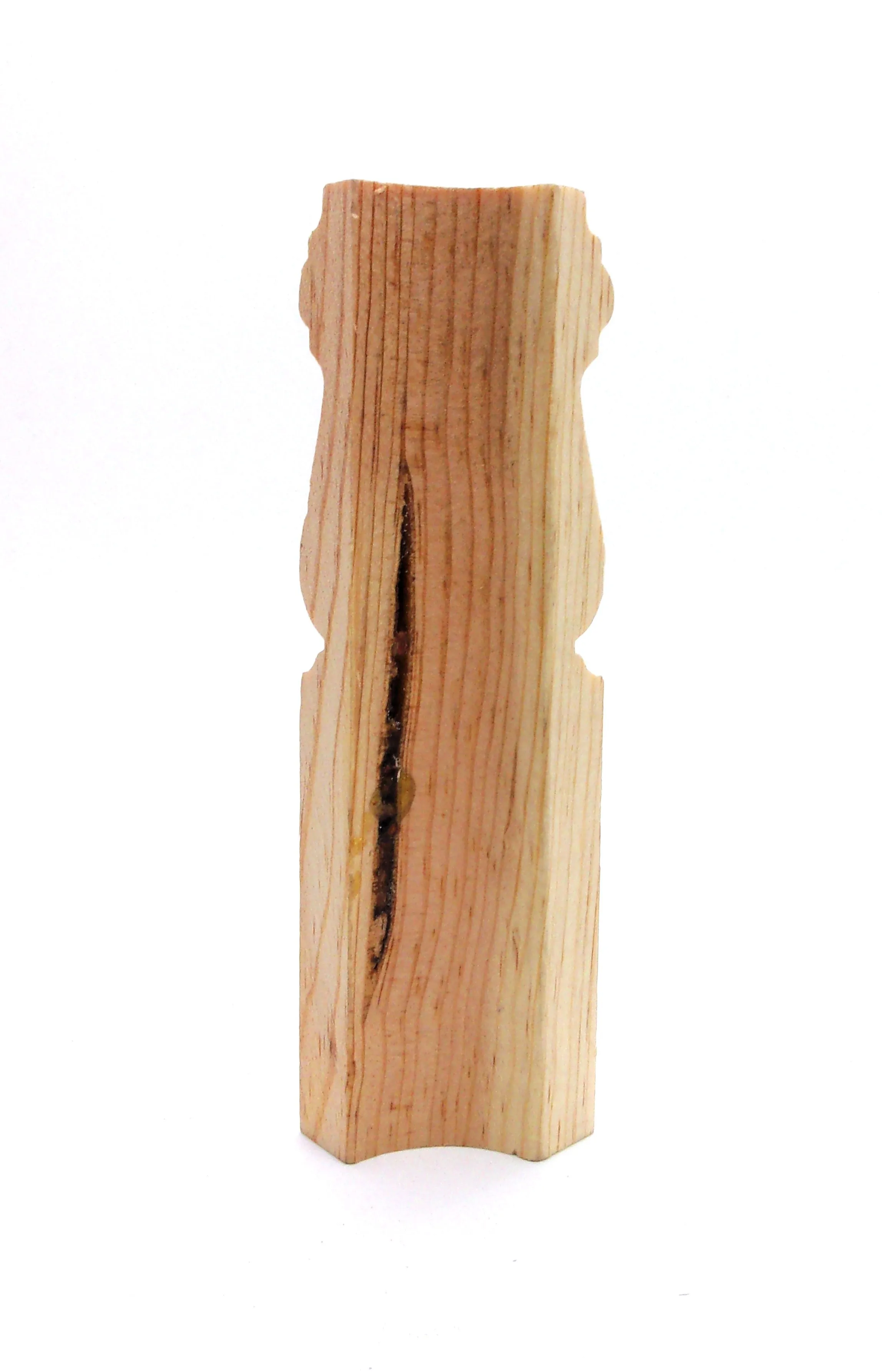9/16x5-1/4x3/4  Raw Pine Radius Corner Block