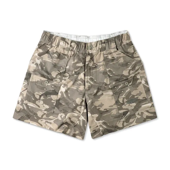 Aftco 6" Camo Original Fishing Shorts