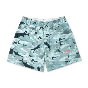 Aftco 6" Camo Original Fishing Shorts