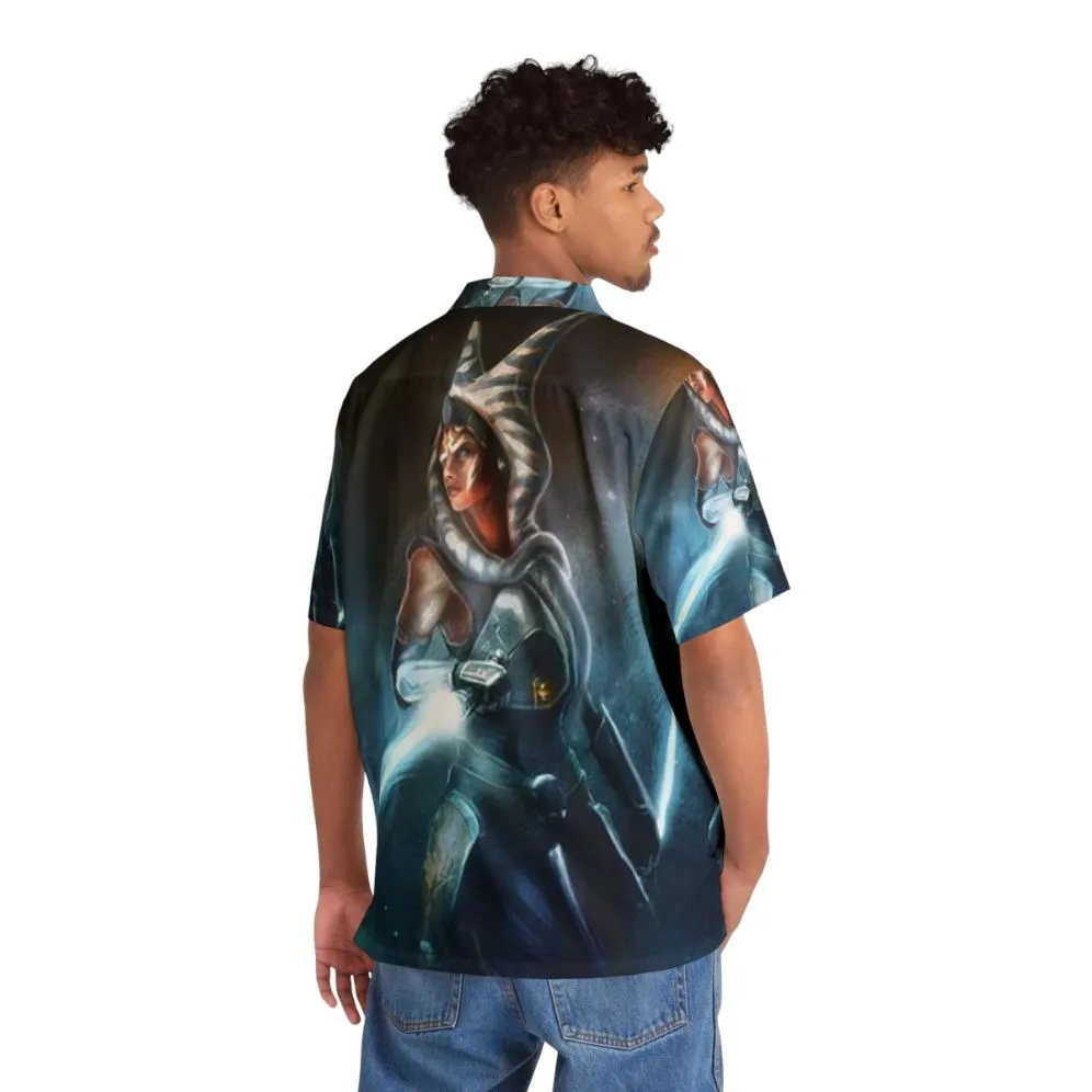 Ahsoka Tano Fulcrum Star Wars Hawaiian Shirt