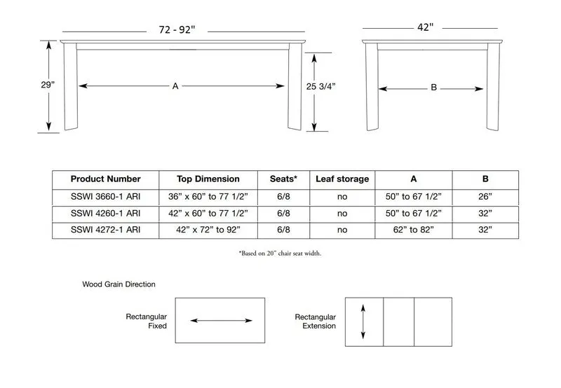 Ari Extendable Dining Table