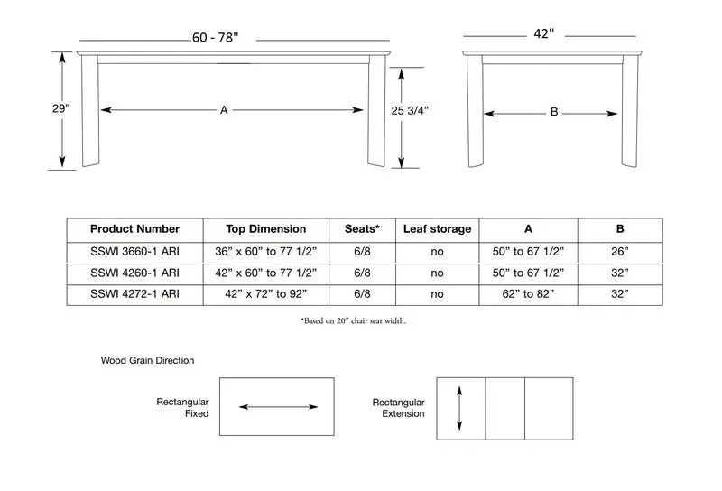 Ari Extendable Dining Table