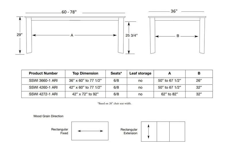 Ari Extendable Dining Table