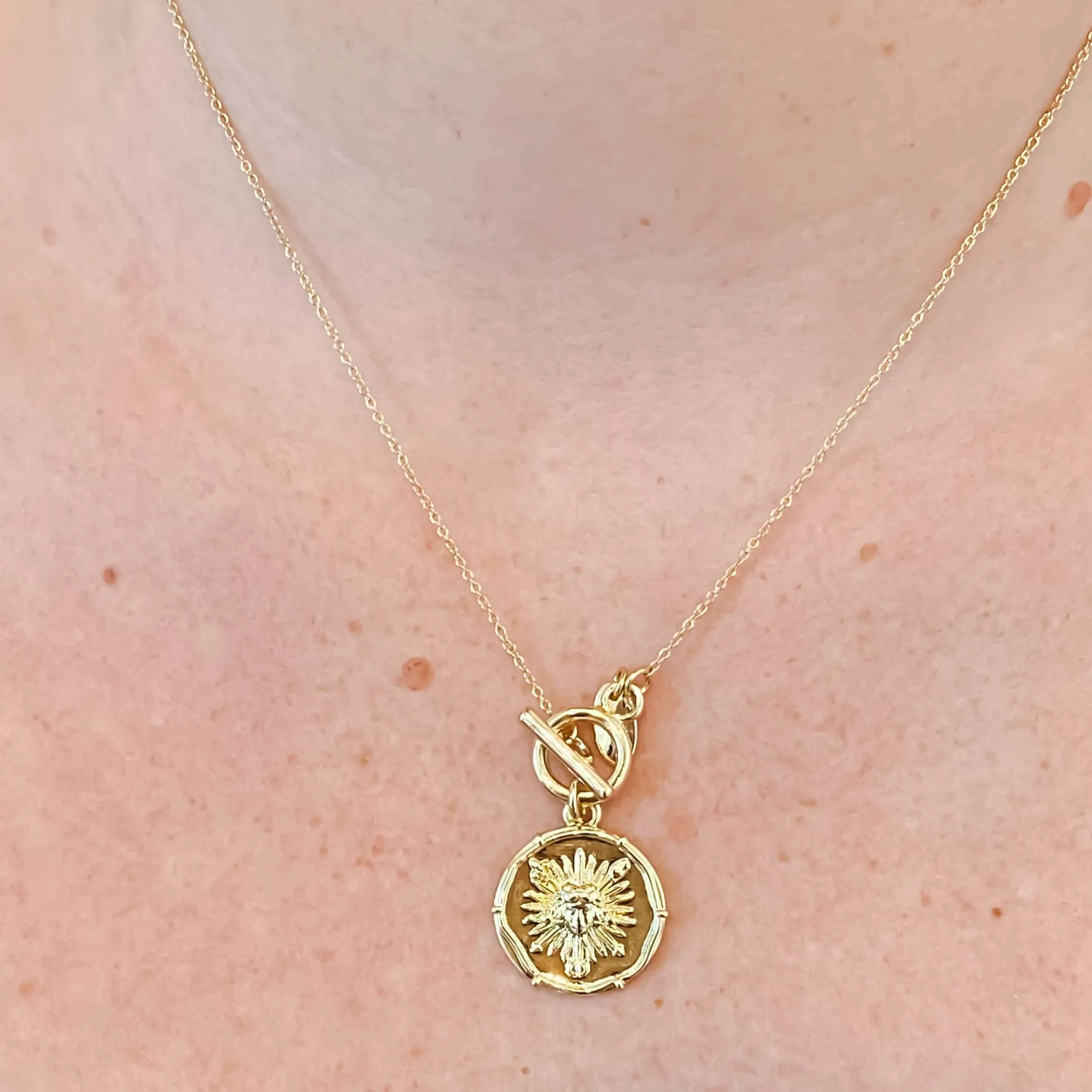 Aurora Medallion Necklace
