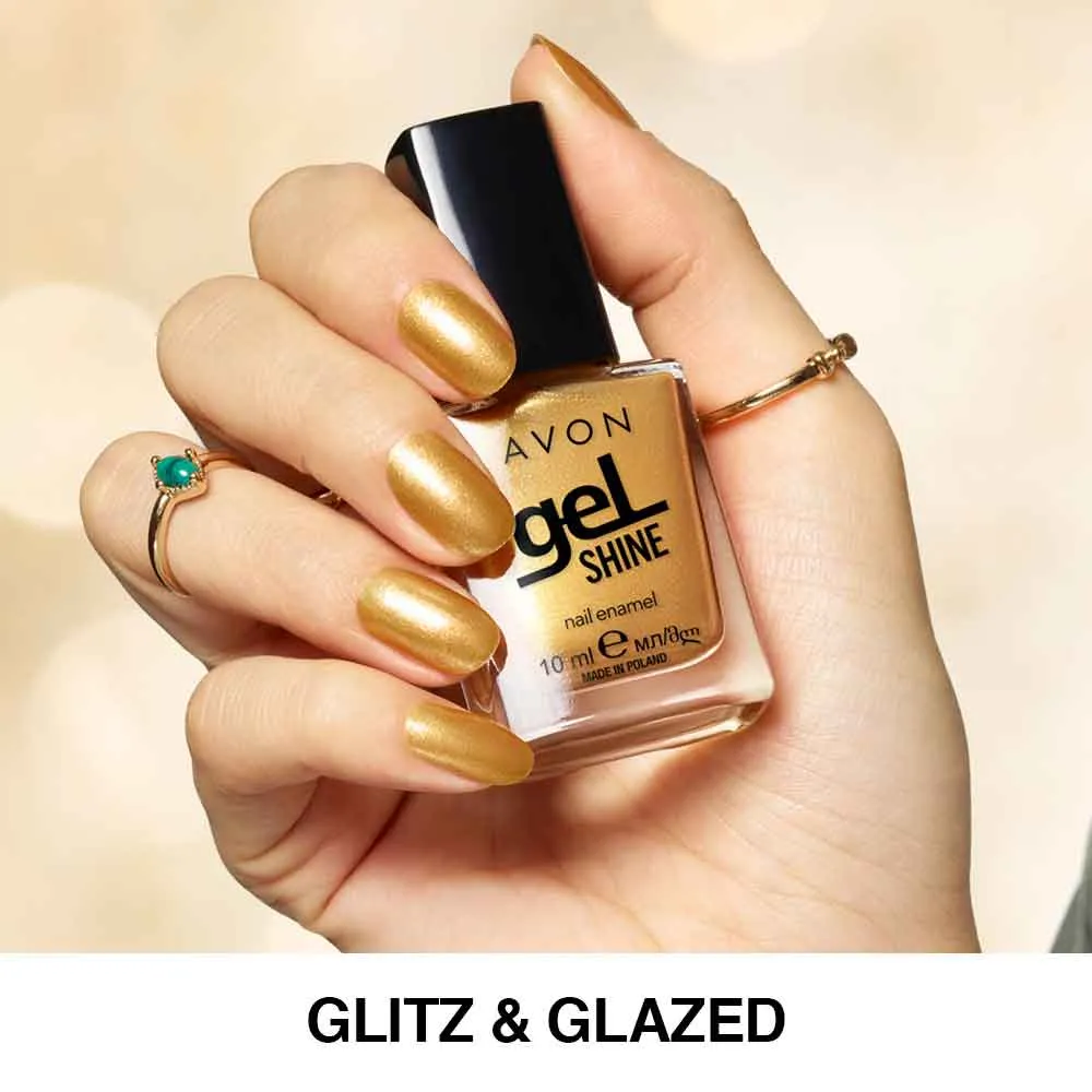 Avon Gel Shine Nail Enamel Pearl Effects - 10ml
