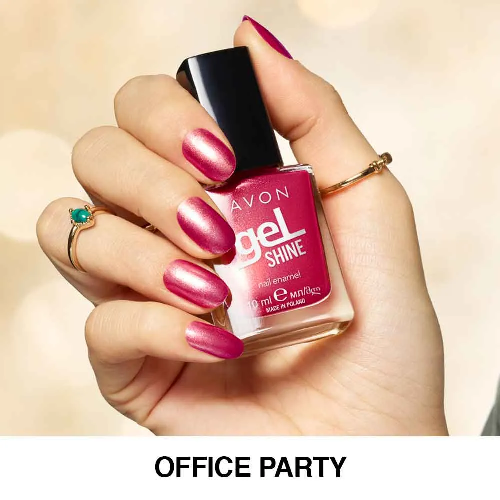 Avon Gel Shine Nail Enamel Pearl Effects - 10ml