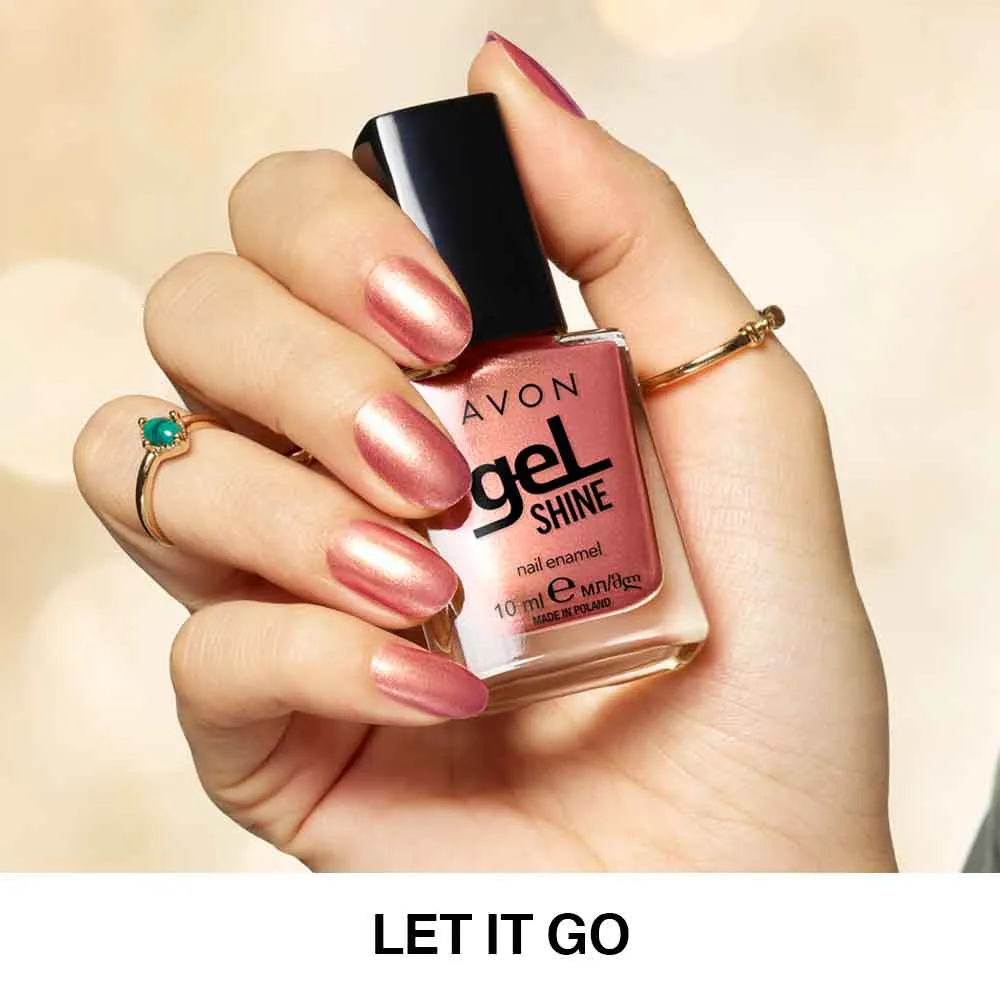 Avon Gel Shine Nail Enamel Pearl Effects - 10ml