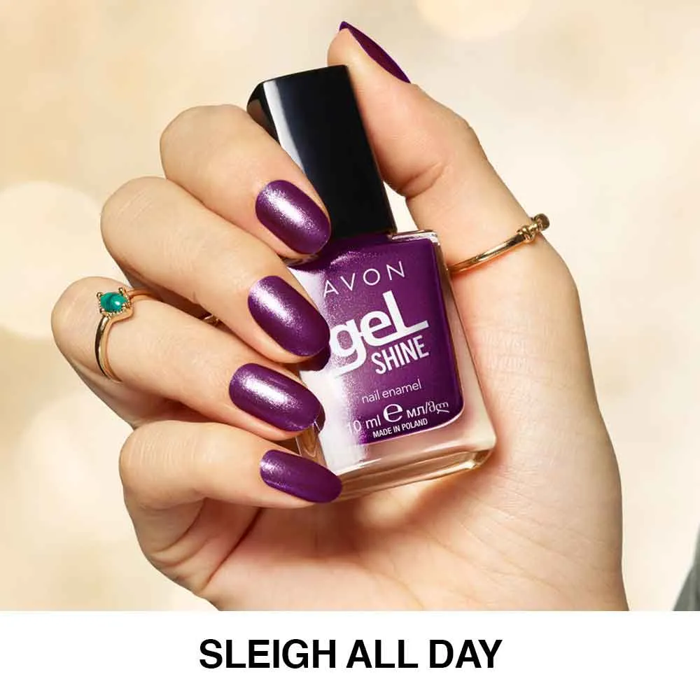 Avon Gel Shine Nail Enamel Pearl Effects - 10ml