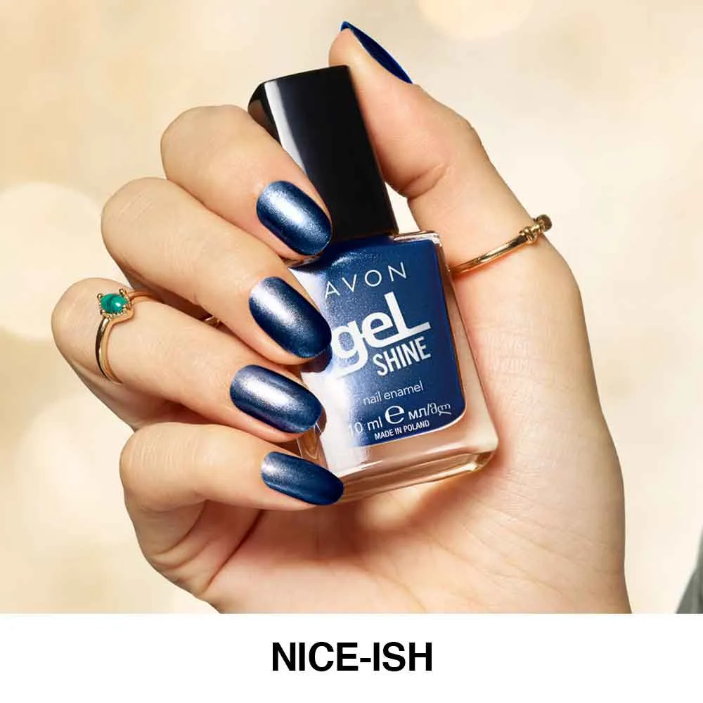 Avon Gel Shine Nail Enamel Pearl Effects - 10ml