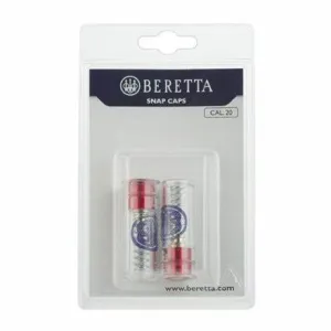 Beretta Snap Cap Plastic 20ga Pair