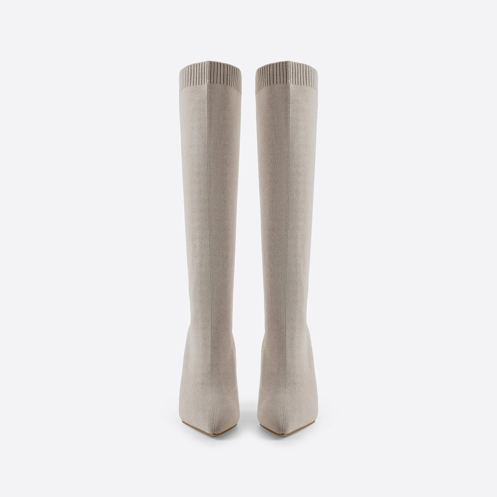 binfenxie-  Women Pointed Toe Sock Boots