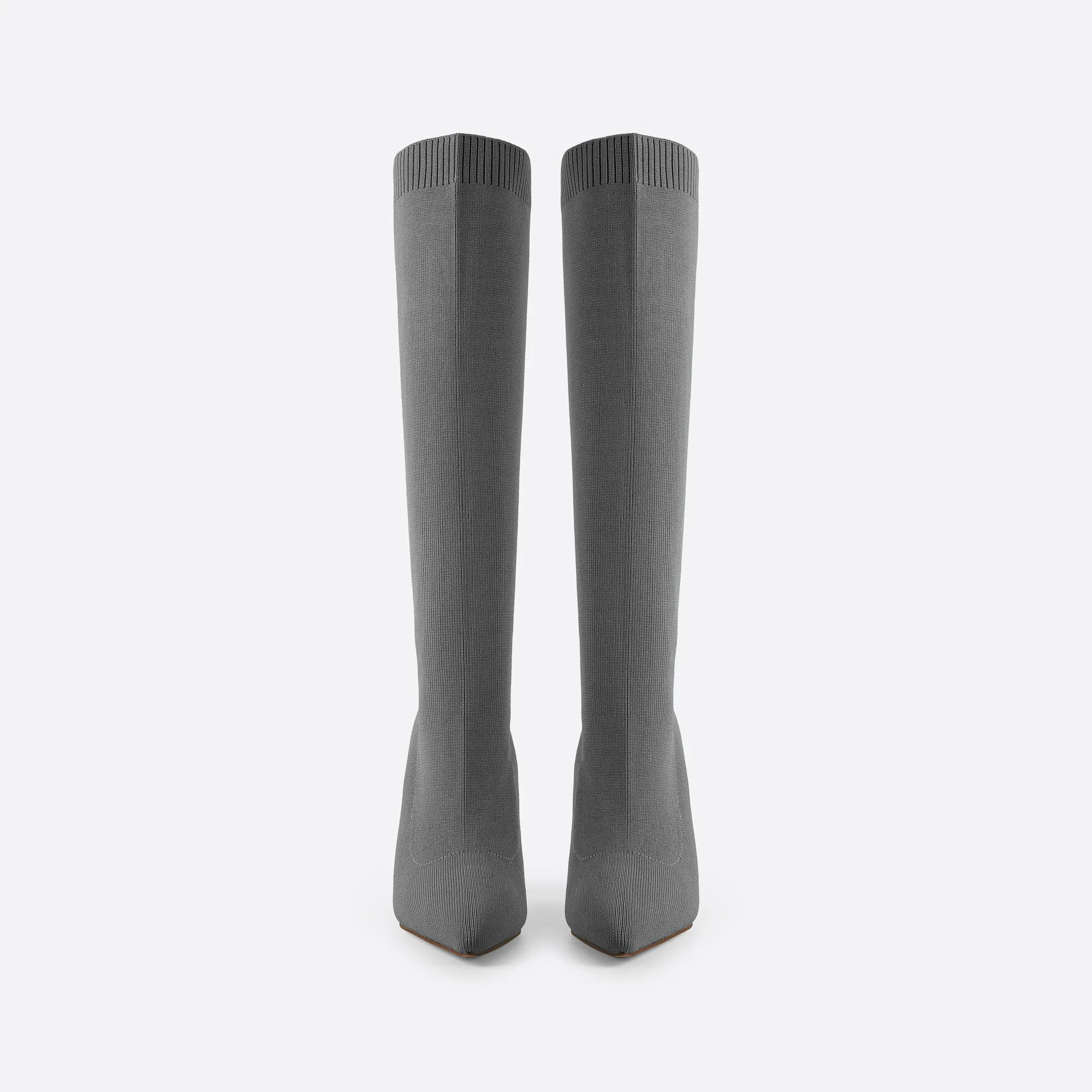 binfenxie-  Women Pointed Toe Sock Boots