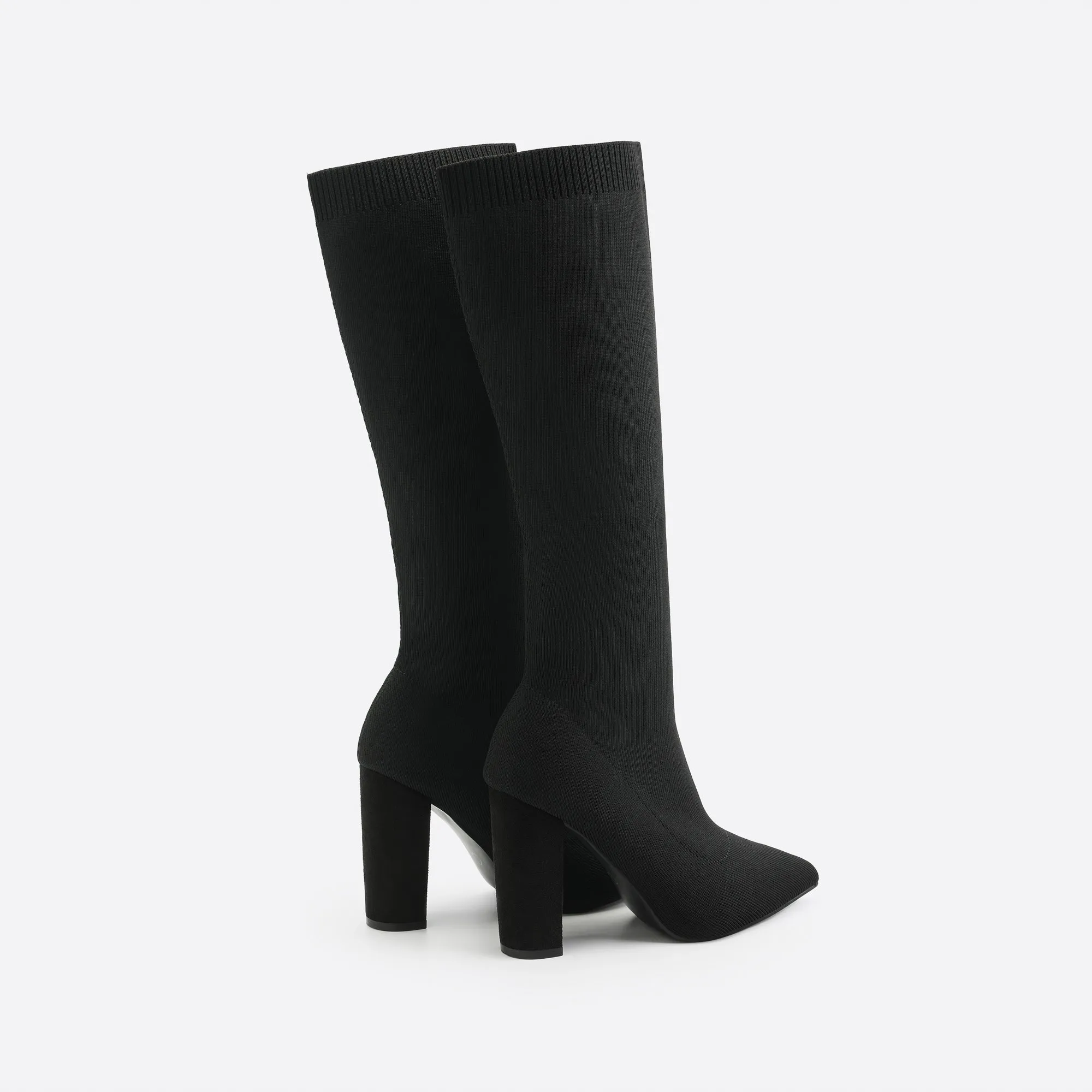 binfenxie-  Women Pointed Toe Sock Boots