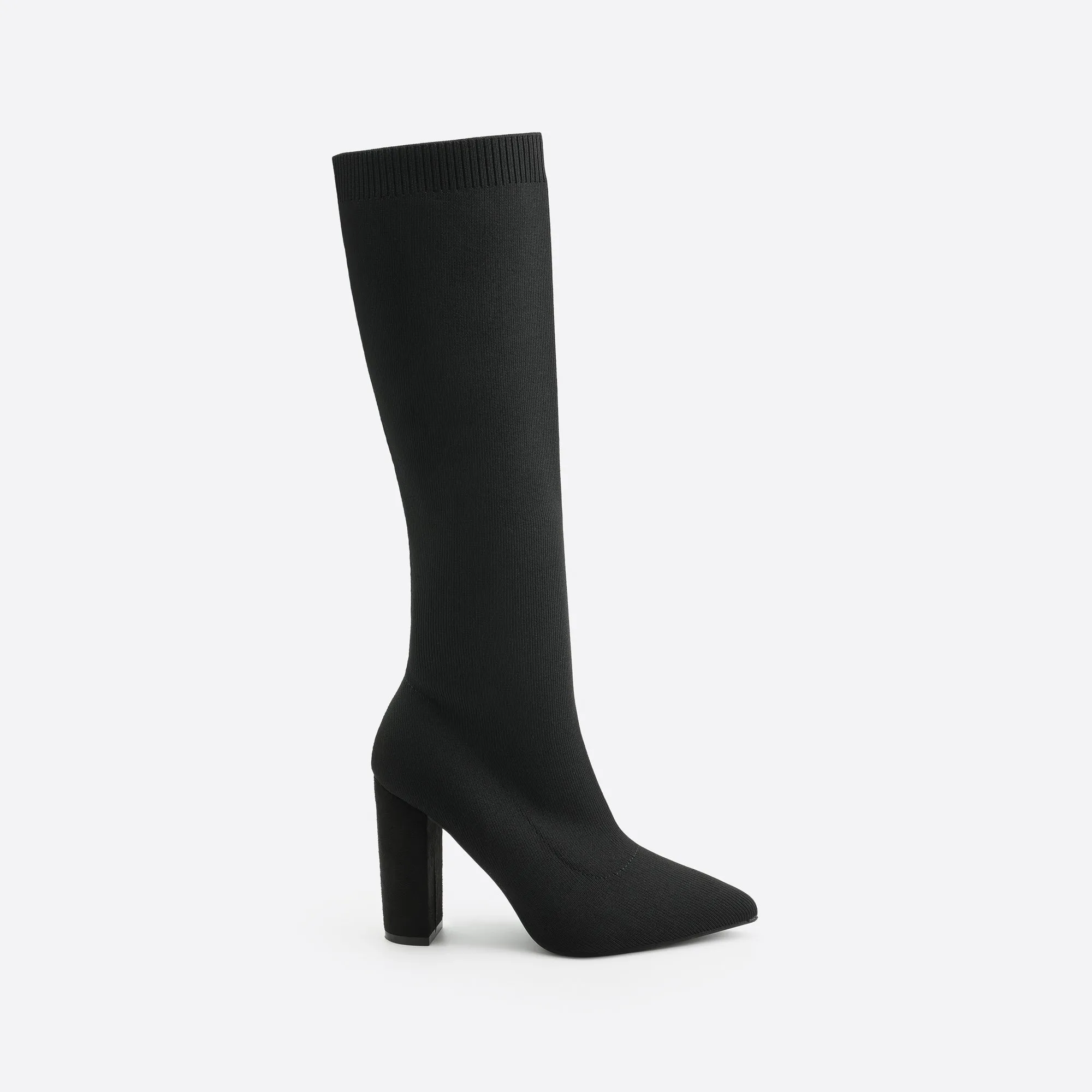 binfenxie-  Women Pointed Toe Sock Boots