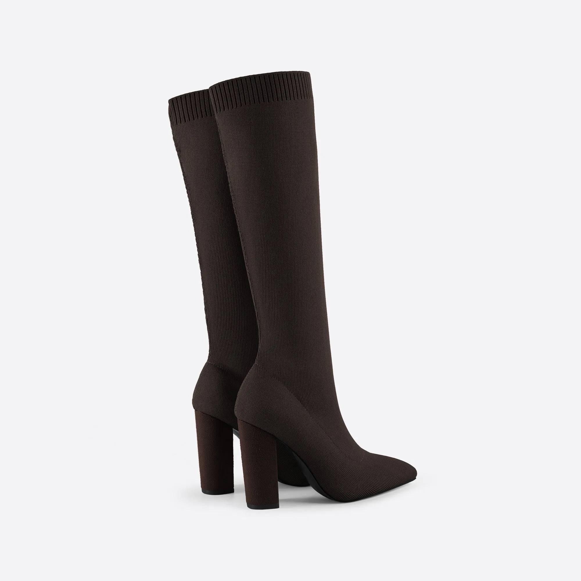 binfenxie-  Women Pointed Toe Sock Boots