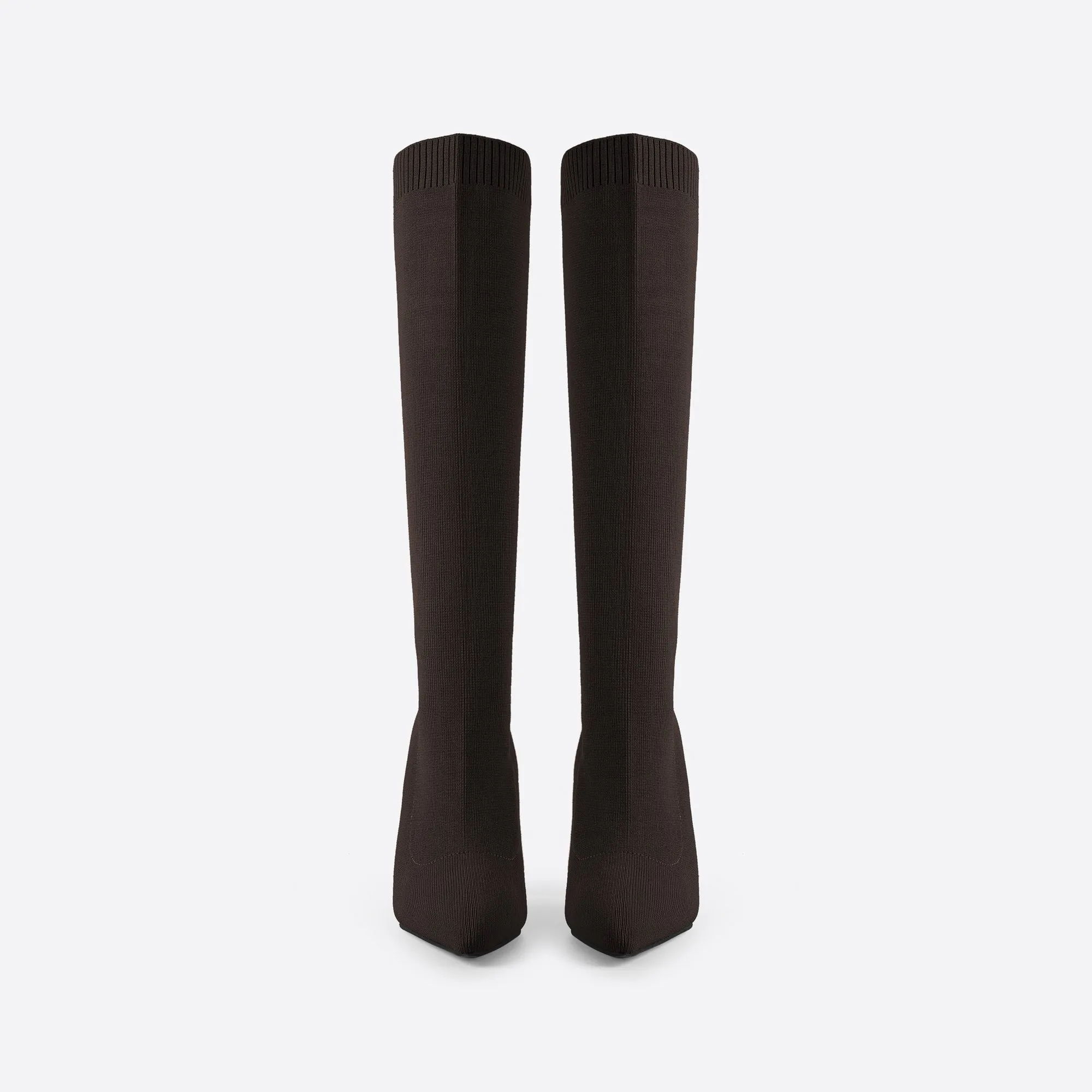 binfenxie-  Women Pointed Toe Sock Boots