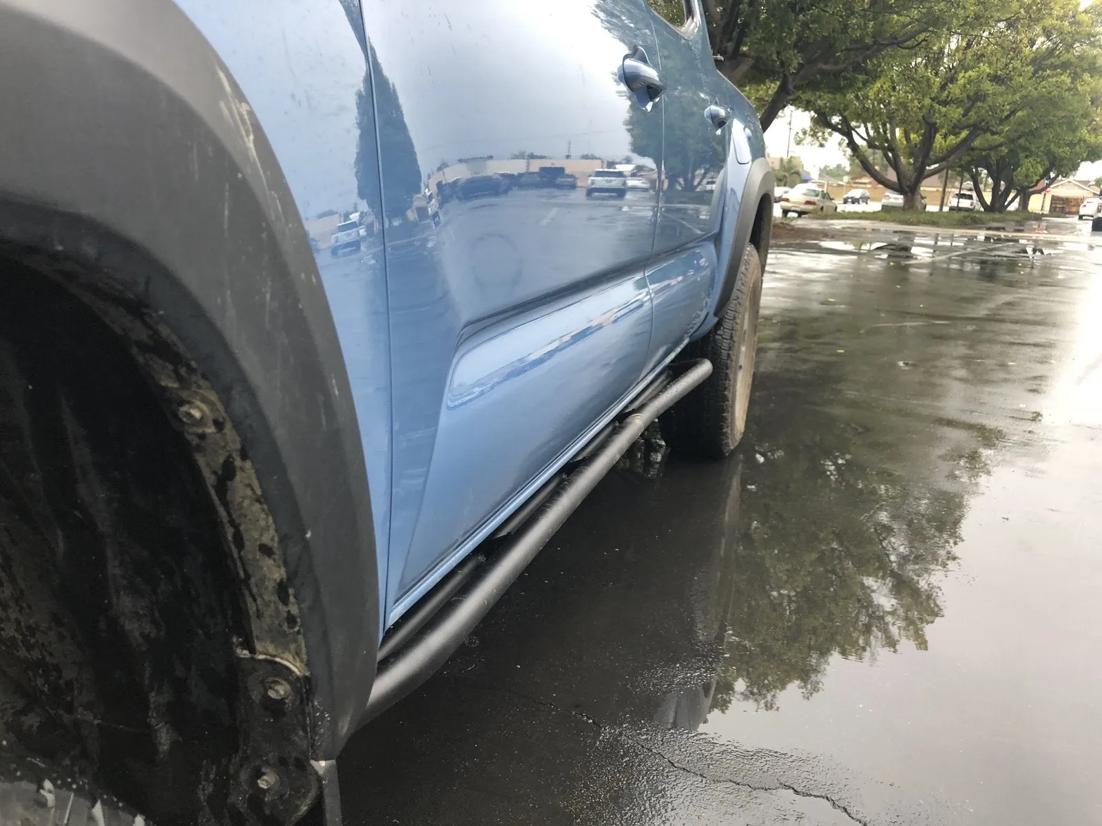Cali Raised LED Trail Edition Rock Sliders For Toyota Tacoma 2005 