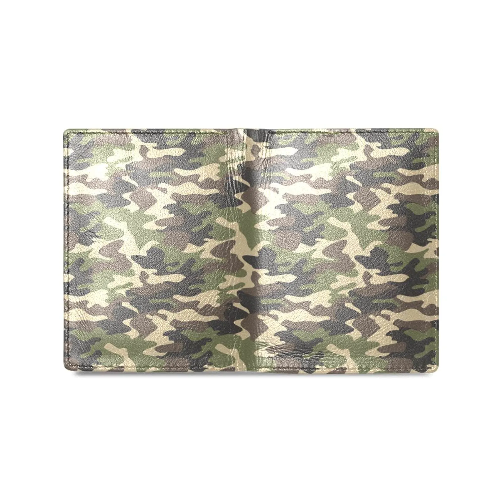 Camouflage Leather Wallet