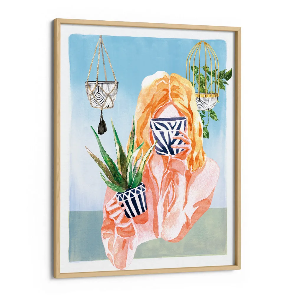 Cerulean Delight Boho Artwork