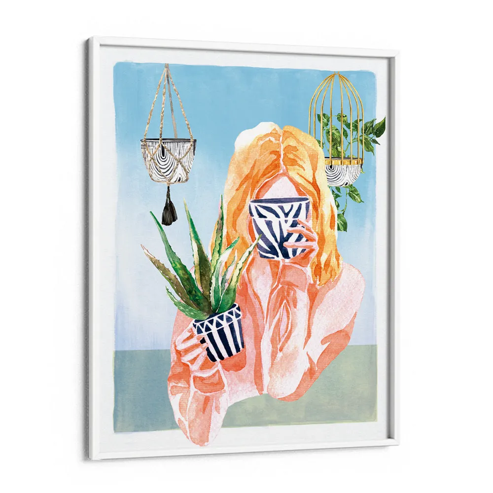 Cerulean Delight Boho Artwork