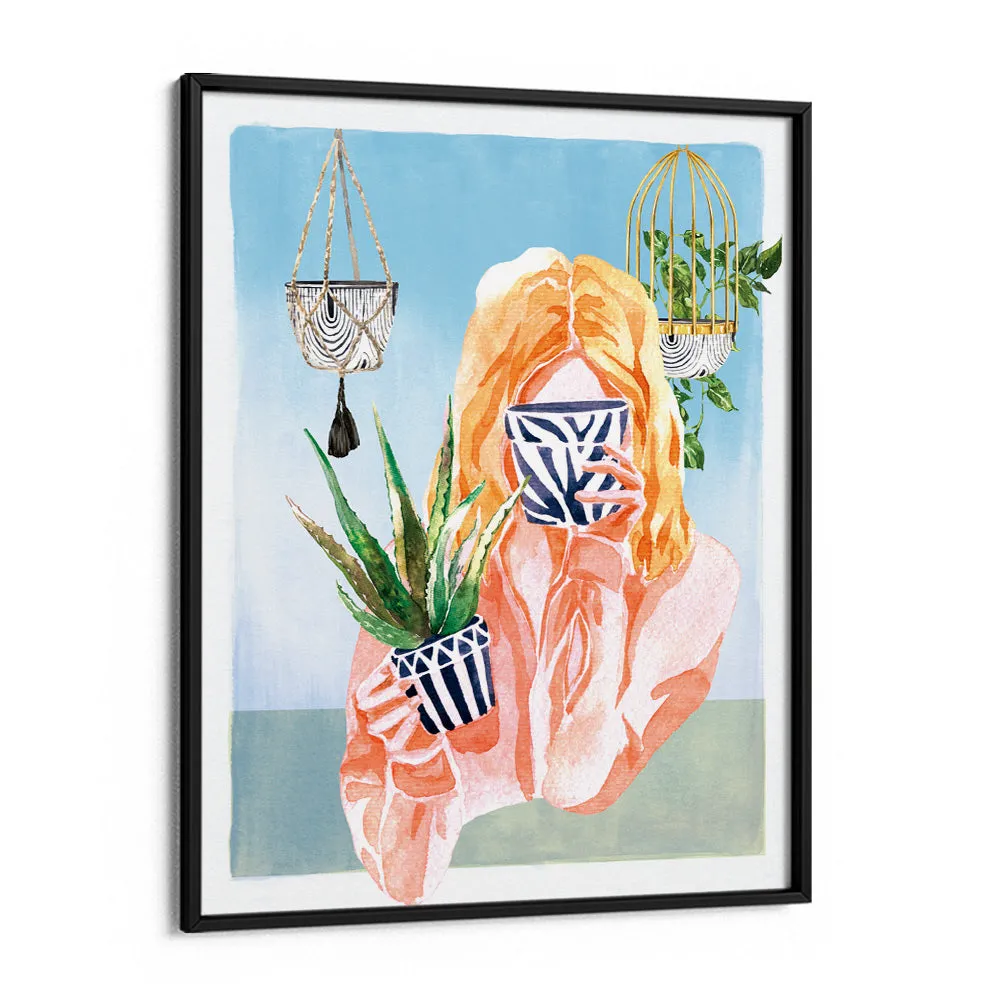 Cerulean Delight Boho Artwork