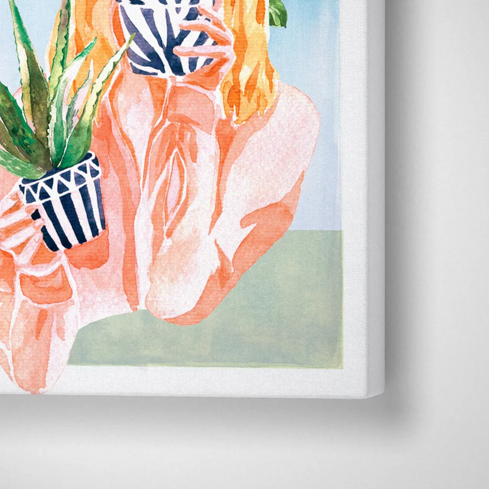 Cerulean Delight Boho Artwork