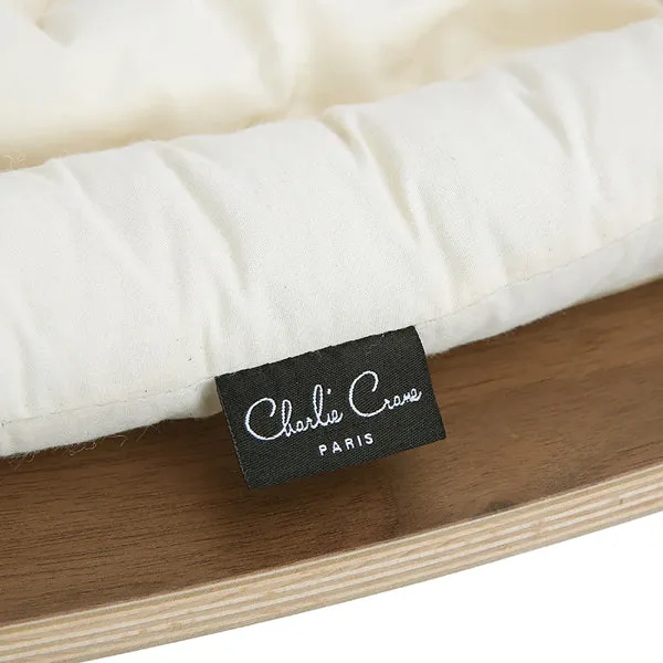 Charlie Crane LEVO Rocker in Walnut - Organic White