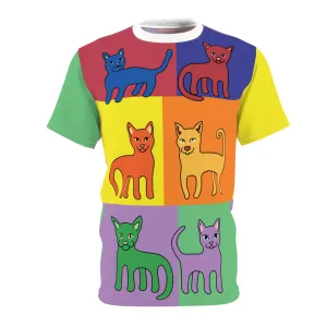 Colorful Cats Tee Men's Unisex T-Shirt