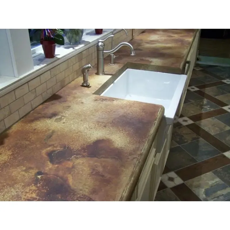 Concrete Countertop Stain Z Aqua-Stain UV