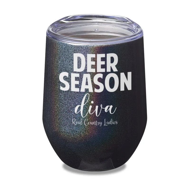 Deer Season Diva Laser Etched Tumbler