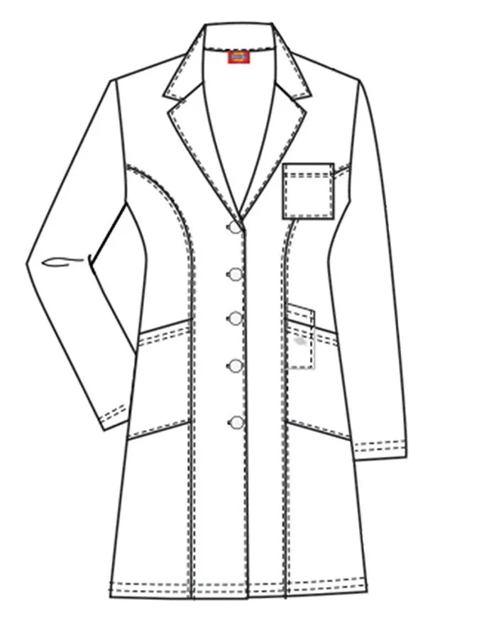 Dickies EDS professional white 37 inch Women's Lab Coat