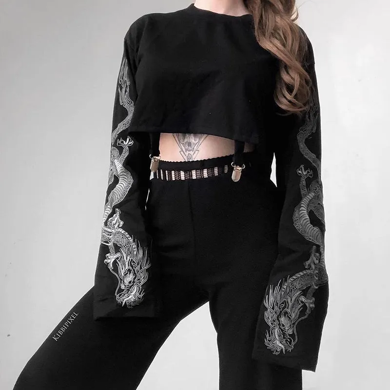 Dragon Crop Shirt
