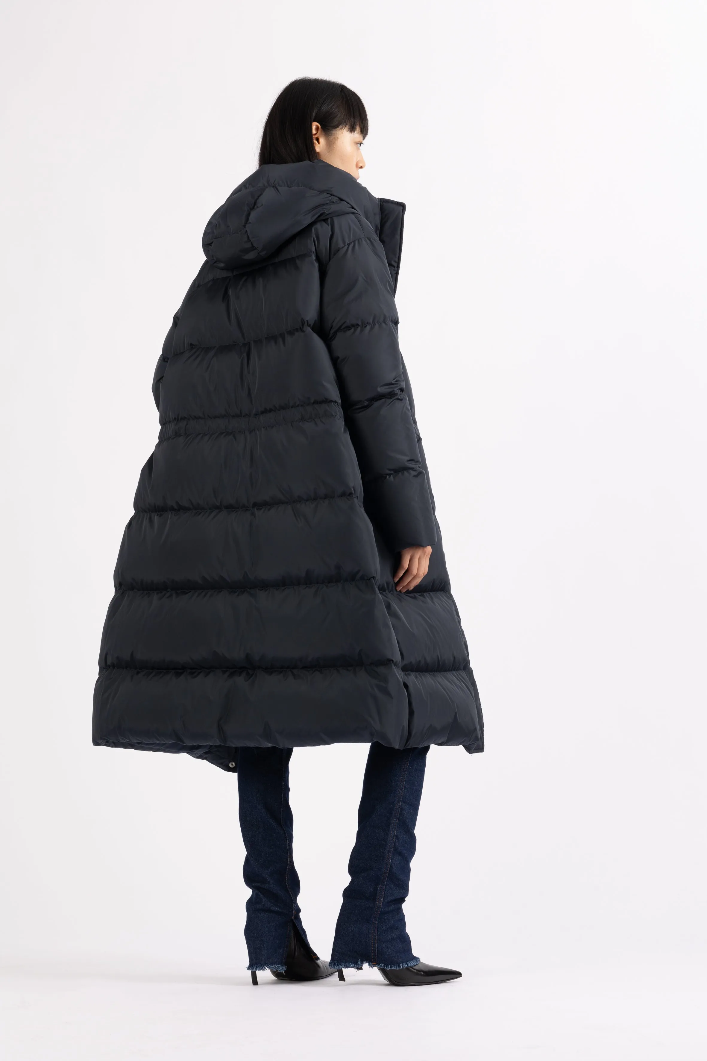 ELONGATED DOWN COAT EZA