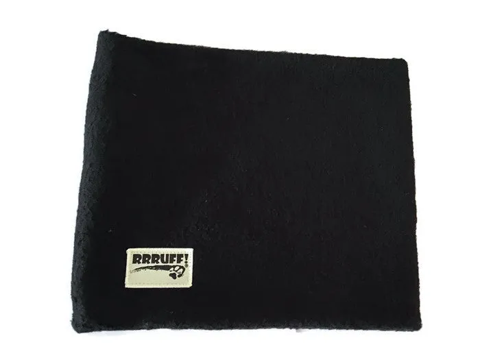 Greyhound fleece extra wide collar scarf snood neck warmer