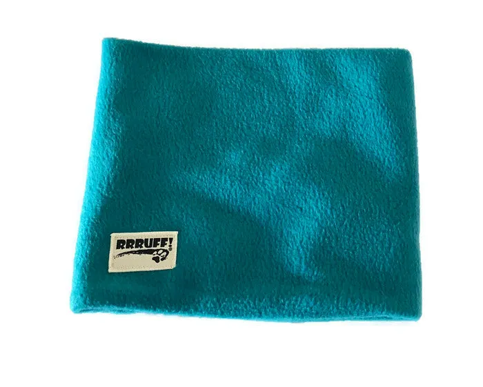 Greyhound fleece extra wide collar scarf snood neck warmer
