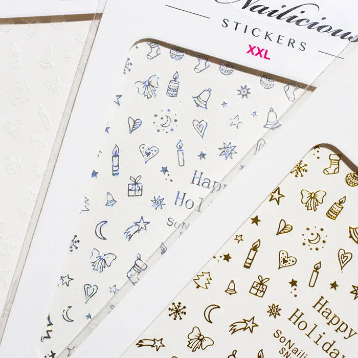 Happy Holiday Sticker Set - SAVE 30%