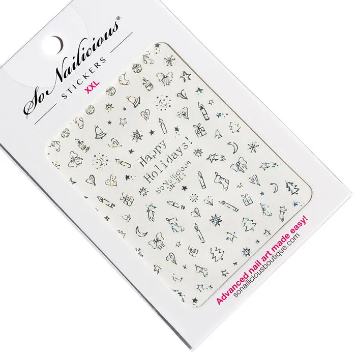 Happy Holiday Stickers - 301 XXL - 3 Colours