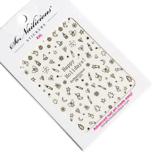 Happy Holiday Stickers - 301 XXL - 3 Colours