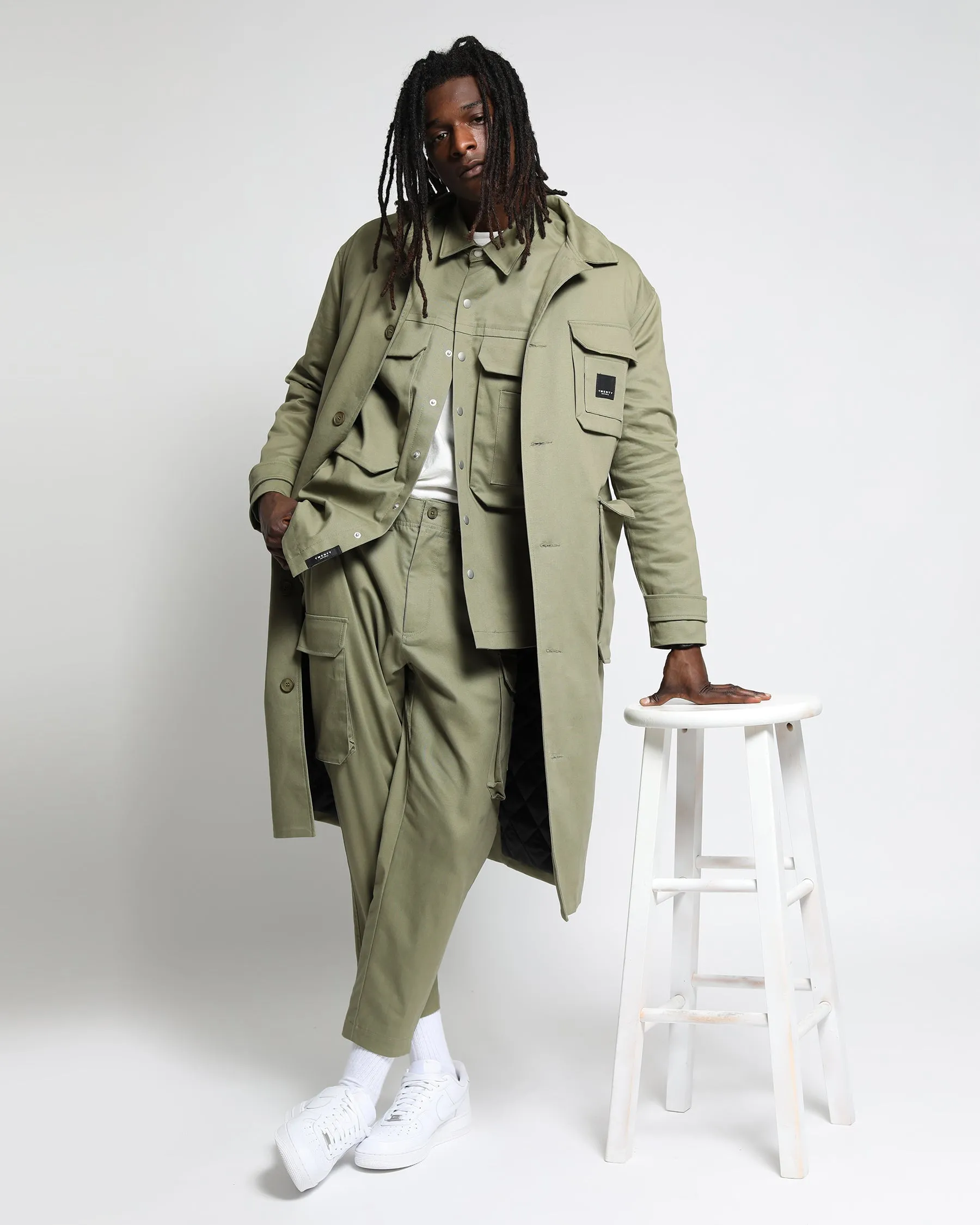 Harmony Twill Overcoat (FINAL SALE)