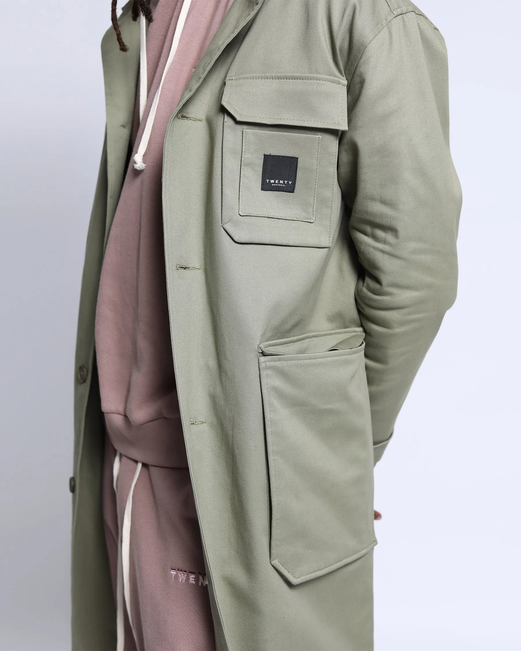 Harmony Twill Overcoat (FINAL SALE)