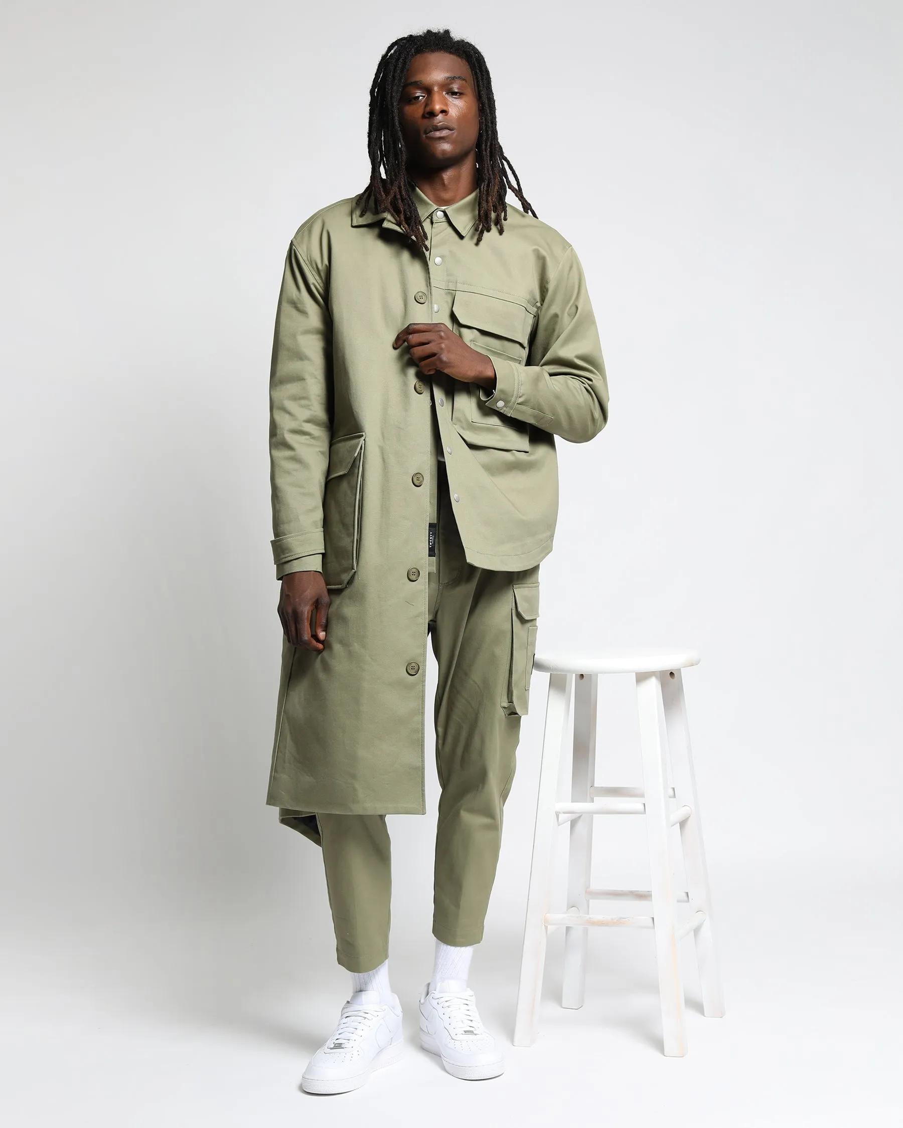 Harmony Twill Overcoat (FINAL SALE)