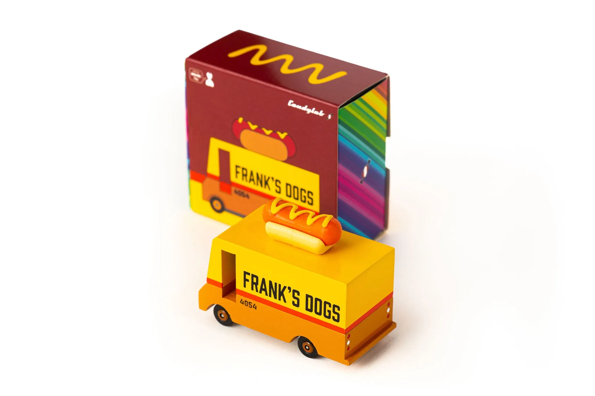 Hot Dog Van - Wooden Car