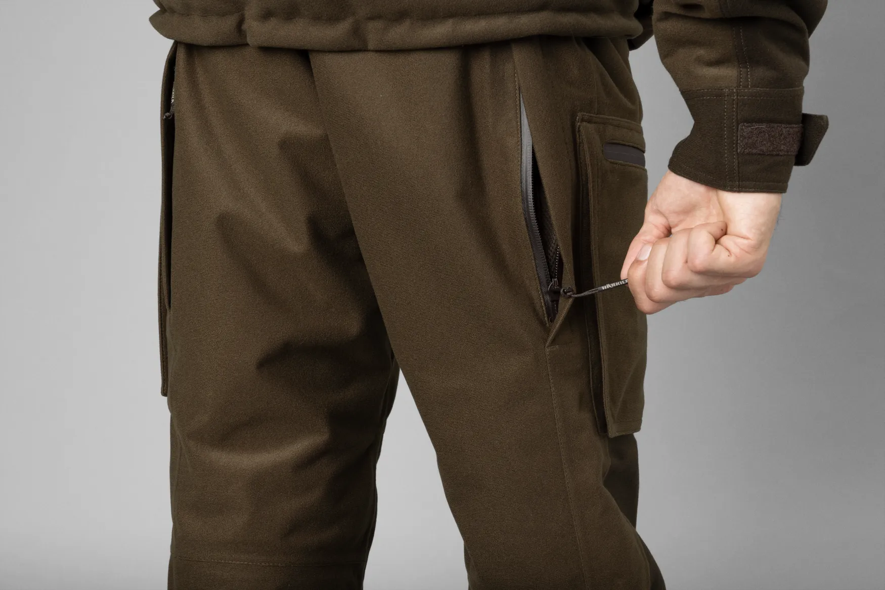 Härkila Men&#x27;s Forest Hunter Gore-Tex Pant Hunting Green/Shadow Brown | Buy Härkila Men&#x27;s Forest Hunter Gore-Tex Pant Hunting Green/Shadow Brown here | Outnorth