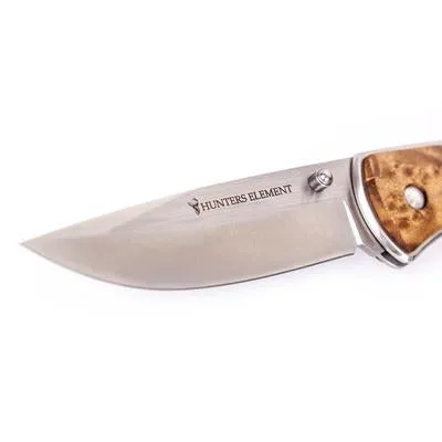 Hunters Element Classic Folding Drop Point Knife