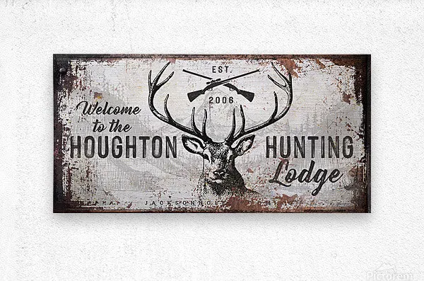 Hunting Lodge Signs - Deer Camp Signs Personalized