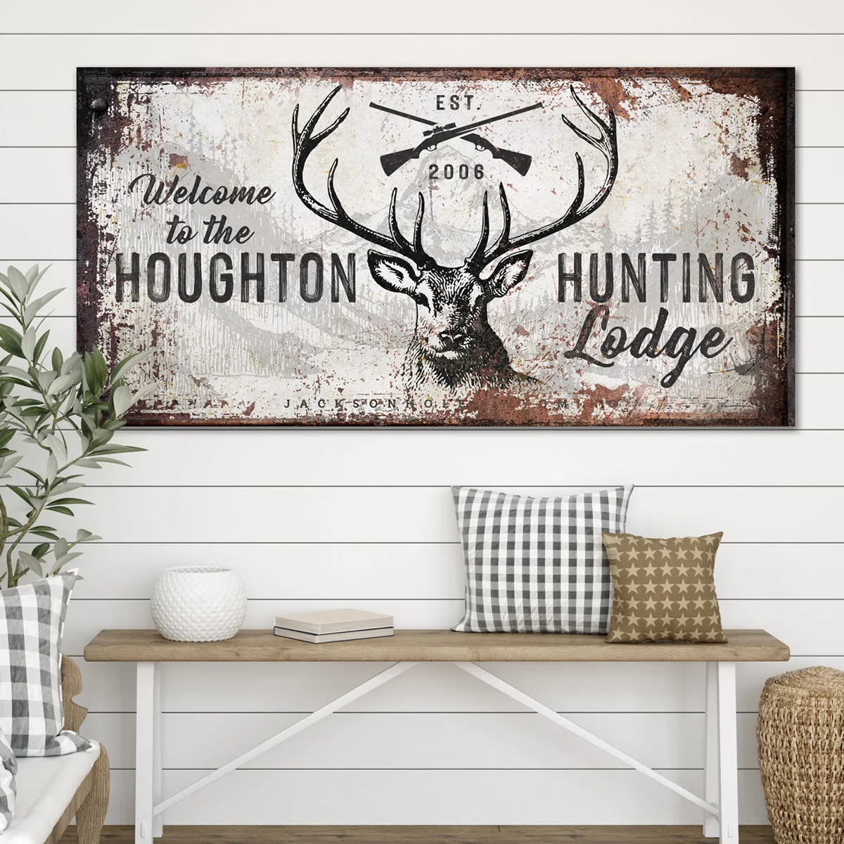 Hunting Lodge Signs - Deer Camp Signs Personalized