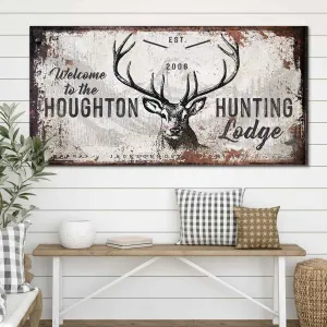 Hunting Lodge Signs - Deer Camp Signs Personalized