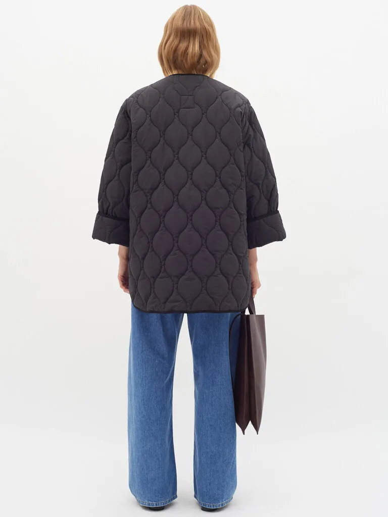 InWear Leigan Padded Jacket In Black
