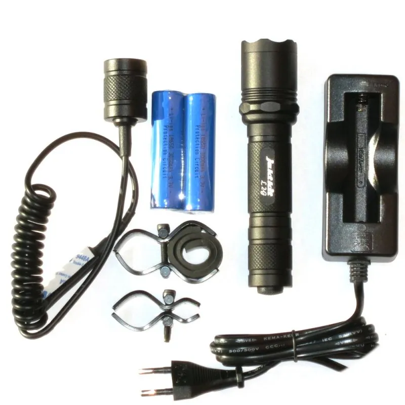 Jaktkit Hunting Flashlight L2 G/W Black | Buy Jaktkit Hunting Flashlight L2 G/W Black here | Outnorth