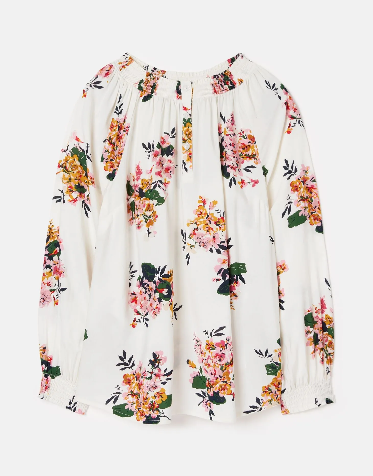 Joules | Talia Smocked Neck Popover | Women's